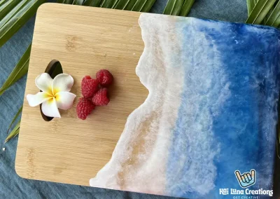 Kai Luna Creations ocean resin art board