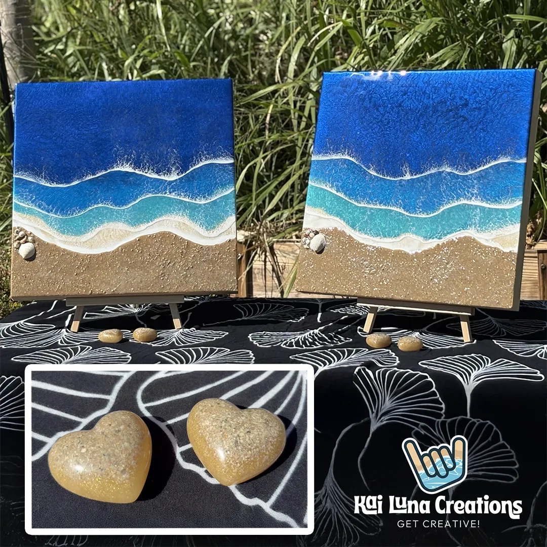 Kai-Luna-Creations-Memorial-Art-Commissions Resin art workshops and charcuterie board classes