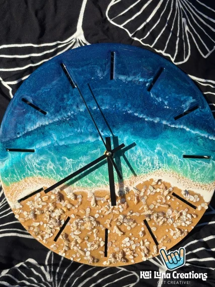 Ocean resin art workshops
